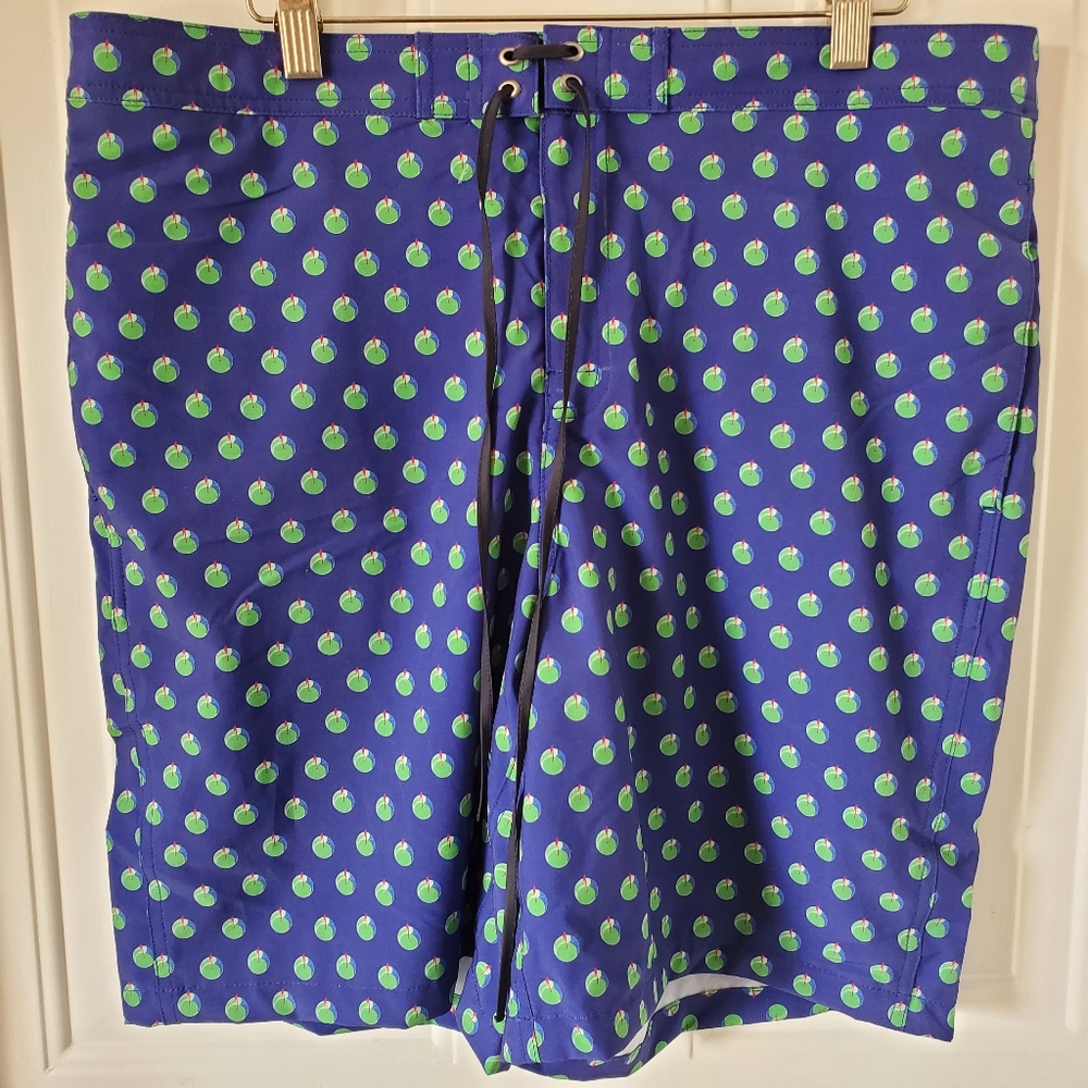 QED Swim To Shore Print Shorts - Mens Size Medium